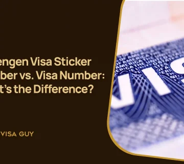Schengen Visa Sticker Number vs Visa Number: What’s the Difference?