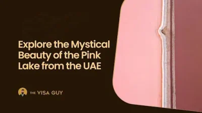 Pink Lake from the UAE