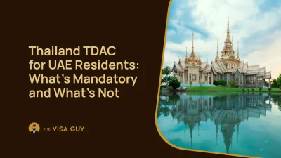 Thailand TDAC for UAE Residents: