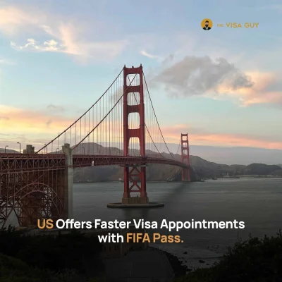 US Offers Faster Visa Appointments with FIFA Pass